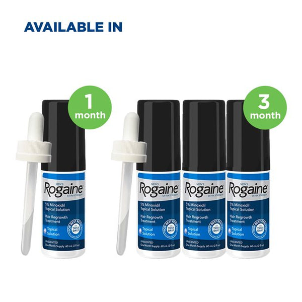 Rogaine® Minoxidil Topical 5% Solution, 3-Pack